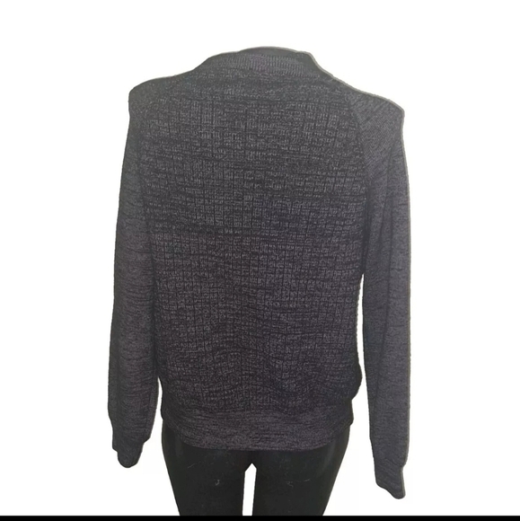 Free People Womens Small Naomi Long Sleeve Full Zip Thick Knit Sweater B38#9 - Picture 3 of 8